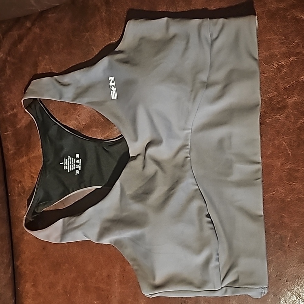 Women's Sport‎ bra size Large gray.